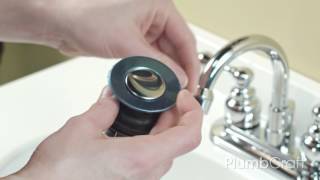 How to Replace Your Bathroom Sink PopUp Assembly  PlumbCraft How To Series with Penny PlumbCraft [upl. by Llebpmac]