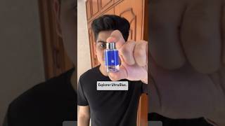 Mont Blanc Explorer Ultra Blue Perfume Review perfume fragrance cologne montblanc shorts men [upl. by Anovad]