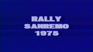 Rally Sanremo 1975 [upl. by Meela]