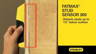 Stanley® FatMax® Stud Sensor 300 [upl. by Leunamesoj]