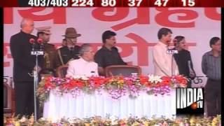 Akhilesh Yadav Sworn In UP Chief Minister [upl. by Hirsh]