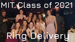 MIT CLASS OF 2021 RING DELIVERY [upl. by Evilc464]