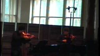 quotFiddleJazzimoquot for two violins  Dmitry Nesterov composer [upl. by Flanagan]