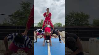 Kya bt h 😍🔥 shorts ytshorts gymnast parkour viralvideo [upl. by Eliason]