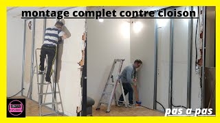 plafond en placo premiere partie [upl. by Hajidak675]