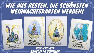 Wie aus Resten die schönsten Weihnachtskarten werden [upl. by Caye983]