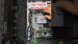 Dell Precision T5820 Xeon W2135 RAM 64GB 2666 SSD NVMe 512GB 2 HDD 20TB RAID1Quadro M4000 8GB [upl. by Phenica352]