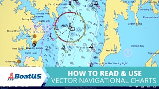 How To Read Vector Electronic Navigational Charts ENC  BoatUS boat navigation chartreading [upl. by Jeavons]