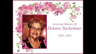 Funeral Service for Mrs Delores Stickelmier [upl. by Assenyl]