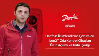 Danfoss Icon2™ Oda Kontrol Cihazları Ürün Açılımı ve Kutu İçeriği [upl. by Marquita]