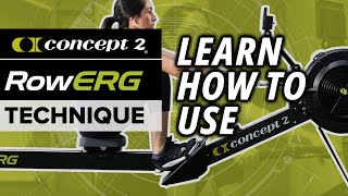 Correct Rowing Machine Technique Improve Your Rowing  Concept2 [upl. by Lemrahc]