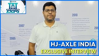 HJ Axles India  Truck Trailer amp Tyre Expo 2023 [upl. by Aneelak]