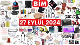 RESMİ KATALOGDAN İZLEYİN ✅  BİM 27 EYLÜL 2024  BİM İNDİRİMLERİ  MUTFAK EV GEREÇLERİ  BİM AKTÜEL [upl. by Asseralc]