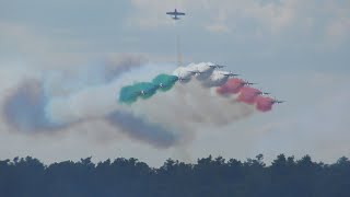 FRECCE TRICOLORI  SIAF SLOVAK INTERNATIONAL AIR FEST 04092021 [upl. by Ainahpets9]