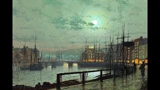 London SO Debussy Clair de Lune conducted by Stanley Black paintings by J A Grimshaw [upl. by Haslam]