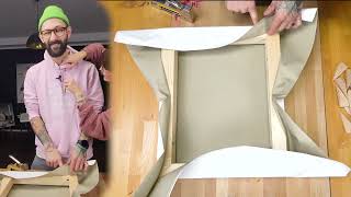 Tutorial How to Keilrahmen bauen und Leinwand bespannen  Volane amp Louis  Wie geht Kunst DIY [upl. by Cirred]