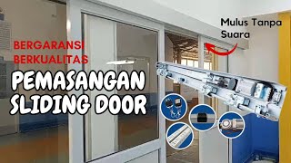 SLIDING DOOR AUTOMATIC PINTU KACA RUMAH SAKIT OTOMATIS BERGARANSI [upl. by Thad]