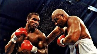 Evander Holyfield vs George Foreman Highlights The Battle of the Ages [upl. by Nolram454]