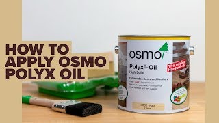 The Best way to Finish your Floor with Osmo Polyx Oil [upl. by Estella762]