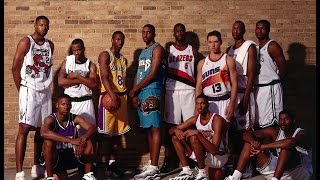 1996 NBA Draft Class Career Highlights Kobe Iverson Nash [upl. by Ailhad]