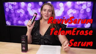 Reviv Serums TelomErase 6IN1 MultiCorrective Serum Review 😍 New Favorite AntiAging Peptide Serum [upl. by Gonnella]