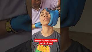 Treatment for headache and dizziness drrajneeshkant worldfamouschiropractor [upl. by Ellinger]