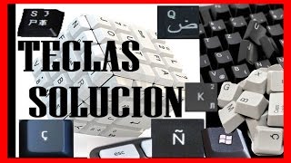 TECLADO TECLAS NO FUNCIONAN 6 FORMAS DISTINTAS REMAPEAR REDEFINIR ALGUNAS PERSONALIZAR TECLADO [upl. by Aicirtel]