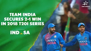 Suresh Rainas AllRound Show Proves Pivotal as India Secures the Series 21 in 2018 [upl. by Dniren395]