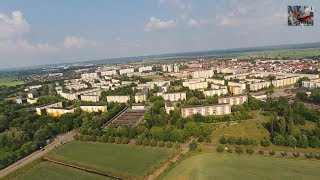 ➤ Luftaufnahme von SchwedtOder Landkreis Uckermark in Brandenburg [upl. by Eittam]