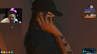 Benji Hears Brekkers Diss Track  NoPixel RP 40 GTA RP [upl. by Esyahc]