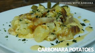 Carbonara Potatoesvery Easy and Delicious RecipeCartofi Carbonarao Reteta Simpla si Delicioasa [upl. by Adley984]