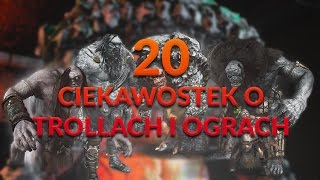 20 CIEKAWOSTEK O TROLLACH I OGRACH  WIEDŹMIN [upl. by Ewall]