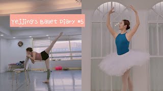 예찡리나의 5번째 발레기록 My Ballet Diary 5 취미발레 ballet 발레브이로그 [upl. by Sylvan155]