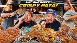 Battle of quotTHE BEST and VIRAL CRISPY PATAquot sa CAMANAVA  Caloocan Malabon Navotas at Valenzuela [upl. by Leahcimauhsoj]