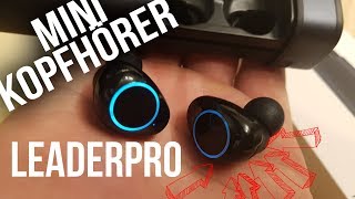 LeaderPro Mini Bluetooth Kopfhörer in Ear Kabellos TWS mit Ladestation Amazon [upl. by Danae]