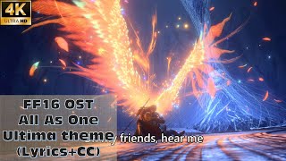 【FF16】All As One Joshua spoiler  Ultima P5 Theme With LyricsCC [upl. by Fazeli]