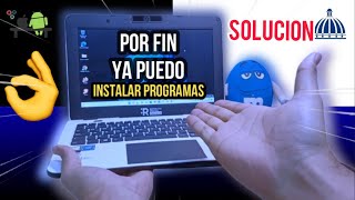 🤔PORQUE NO PUEDO DESCARGAR PROGRAMAS EN MI LAPTOP DEL GOBIERNO SOLUCIONADO✅ [upl. by Darbee]