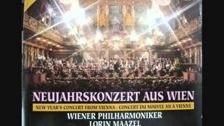 Neujahrskonzert aus Wien 1983 1of2  Maazel VPO [upl. by Aerdnwahs]