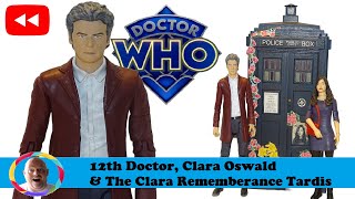 Dr Who 12th Doctor Clara Oswald amp Custom Tardis Figure Set Review [upl. by Kasey153]