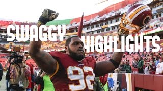 Chris Baker Highlights  20152016 ᴴᴰ  Washington Redskins [upl. by Aehcsrop]