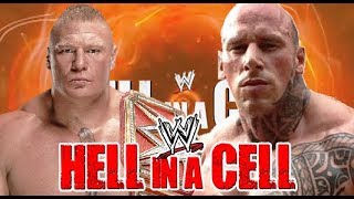 Martyn Ford vs Brock Lesnar Hell in a Cell Match [upl. by Enellij]