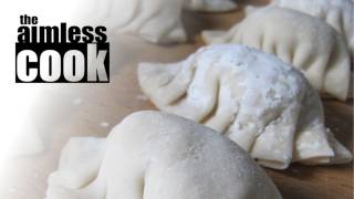 Chinese Dumplings  Jiaozi Recipe [upl. by Marras]