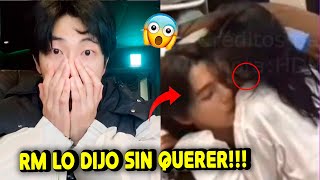 😱RM reveló sin querer que todos los integrantes de BTS tienen novia [upl. by Idnas56]