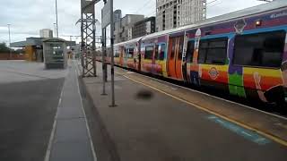 Class 378205 Ex378005 Capitalstar London Overground Pride Sitting at Stratford P10A for Richmond [upl. by Kaylee]