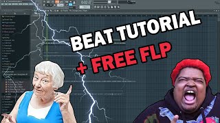 How to make quotBih Yahquot by Mario Judah  FL studio Tutorial  Free FLP [upl. by Also490]