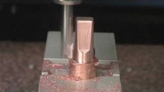 DATRON CNC Milling  Copper Electrode [upl. by Girvin790]