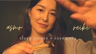 ASMR Reiki for Sleep 🌛Body Scan amp Hypnosis to Fall Asleep Fast Hand Movements Finger Flutters [upl. by Llerehc49]