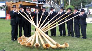 Alphorn Festival Nendaz Switzerland 2011 [upl. by Ymor]