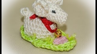 Baranek Wielkanocny na szydełku  Lamb Easter crochet [upl. by Amin460]