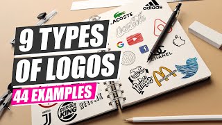 9 Types Of Logos For Brand Design amp Strategy 44 Top Examples [upl. by Eelirem628]